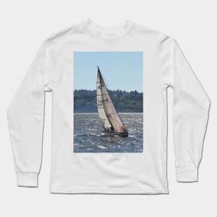 Sailboat on the Sound Long Sleeve T-Shirt